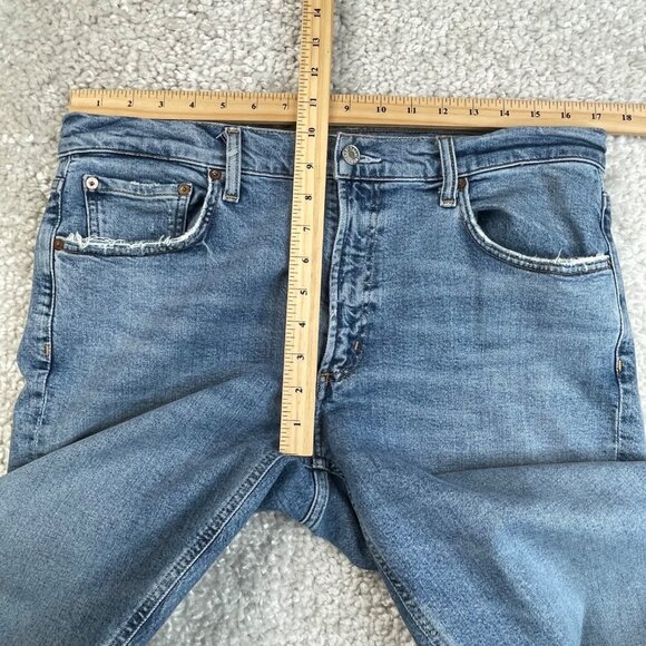 Agolde Kye Mid Rise Straight Leg Cropped Jean Womens 30 - Picture 11 of 12